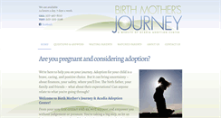 Desktop Screenshot of birthmothersjourney.com